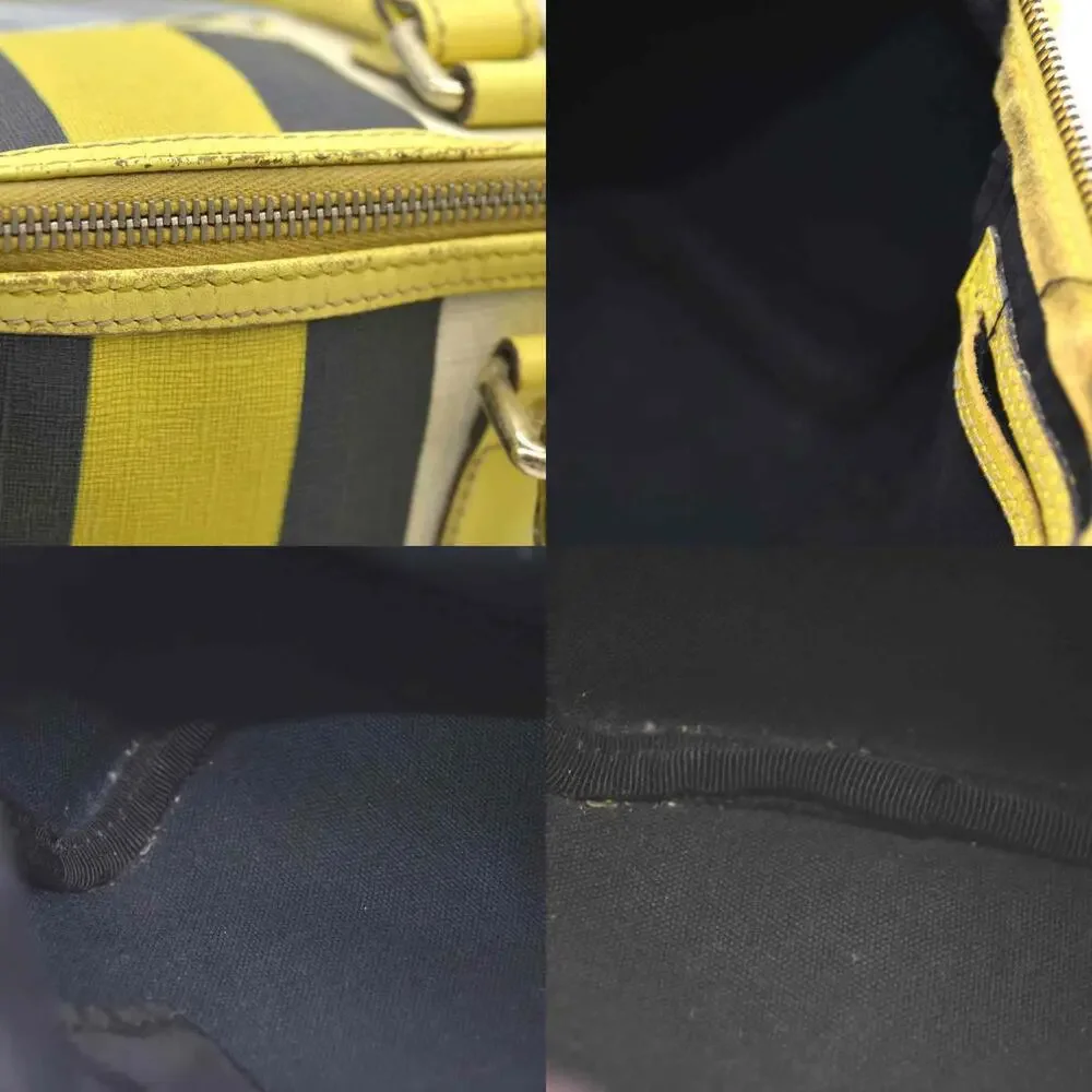 Gucci GG Plus Monogram Web Stripe Small Joy Boston Yellow - Picture 7 of 15